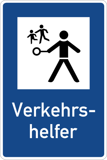 Zeichen 356 Verkehrshelfer