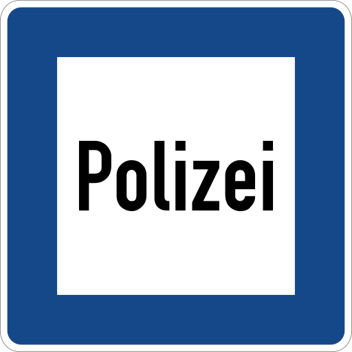 Zeichen 363 Polizei