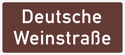 Zeichen 386.2 Touristische Route