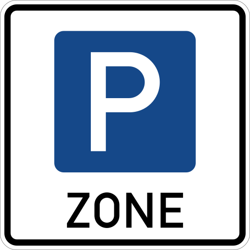 Zeichen 314.1 Beginn einer Parkraumbewirtschaftungszone