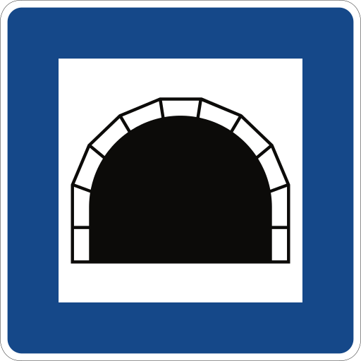 Zeichen 327 Tunnel