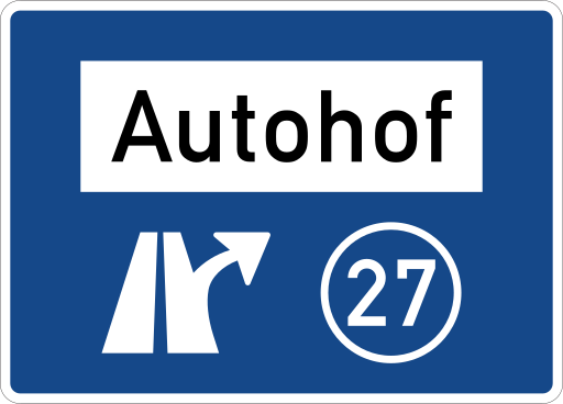 Zeichen 448.1 Autohof