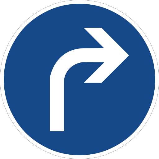 Zeichen 209 Rechts