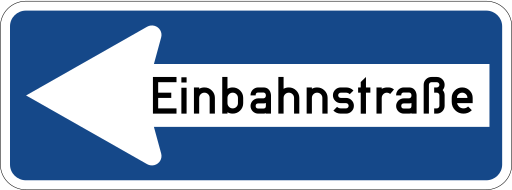 Zeichen 220 Einbahnstraße