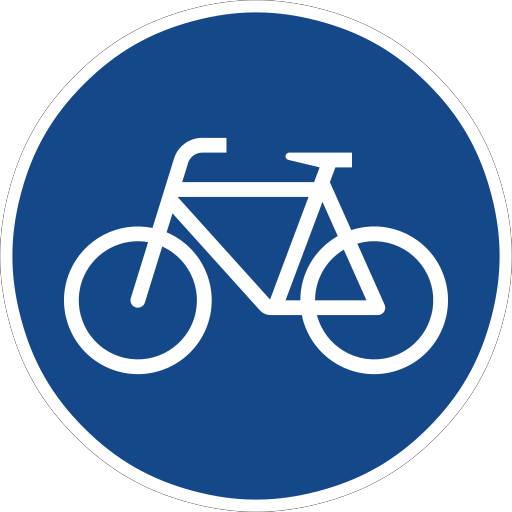Zeichen 237 Radweg