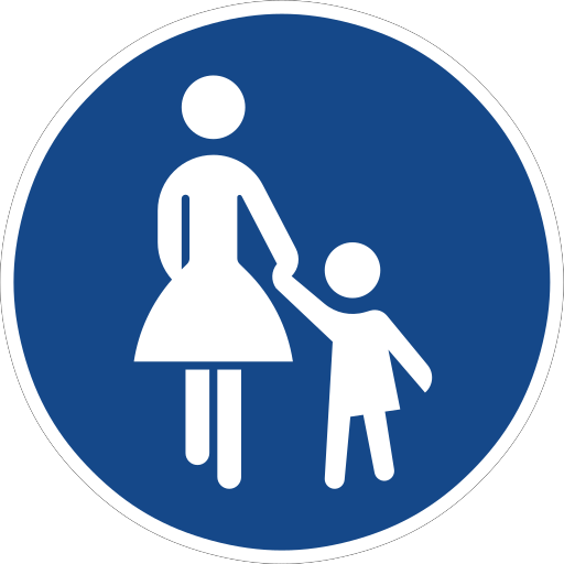 Zeichen 239 Gehweg
