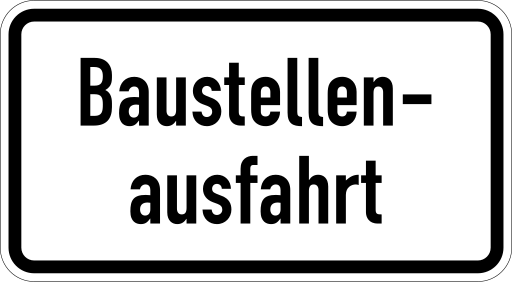 Zeichen 1007-33 Hinweise auf Gefahren durch verbale Angabe