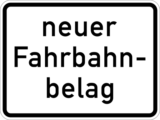 Zeichen 1007-52 Hinweise auf Gefahren durch verbale Angabe