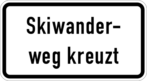 Zeichen 1007-56 Hinweise auf Gefahren durch verbale Angabe
