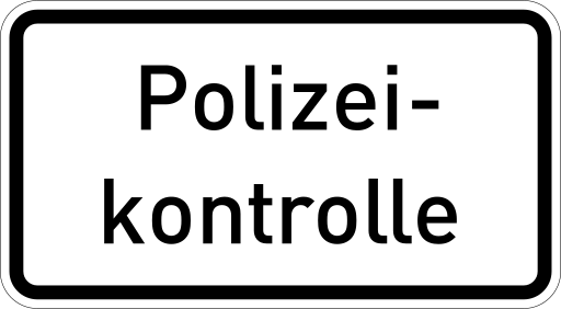 Zeichen 1007-58 Hinweise auf Gefahren durch verbale Angabe