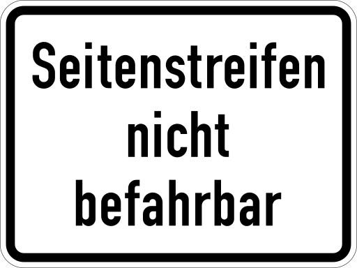 Zeichen 1007-60 Hinweise auf Gefahren durch verbale Angabe