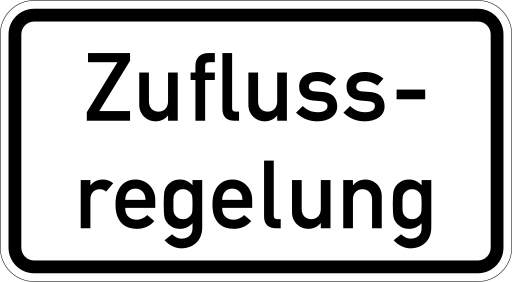 Zeichen 1012-37 Hinweis durch verbale Angabe