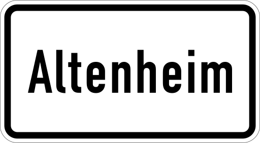 Zeichen 1012-52 Hinweis durch verbale Angabe