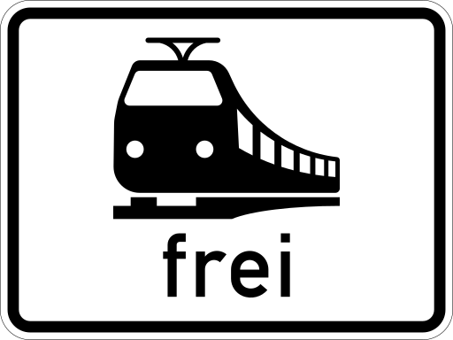 Zeichen 1024-15 mehrspurige Fahrzeuge frei neue Variante