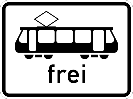 Zeichen 1024-16 mehrspurige Fahrzeuge frei neue Variante