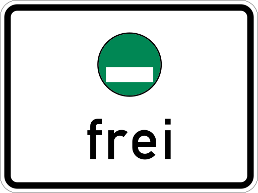 Zeichen 1031-52 Freistellung vom Verkehrsverbot nach § 40 Absatz 1 BImSchG (in Verb. mit Zeichen 270.