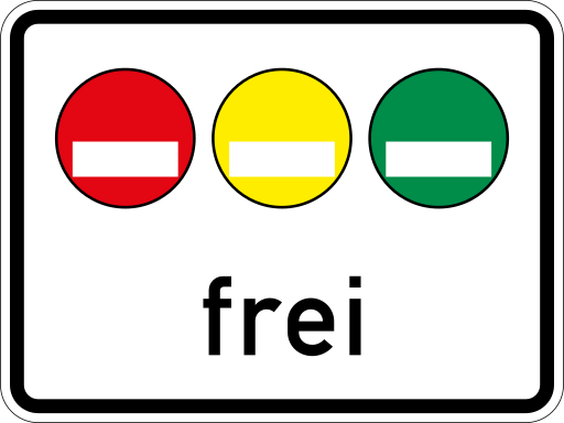 Zeichen 1031 Freistellung vom Verkehrsverbot nach § 40 Absatz 1 BImSchG (in Verb. mit Zeichen 270.