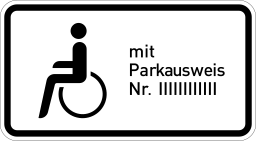 Zeichen 1044-11 Personengruppen