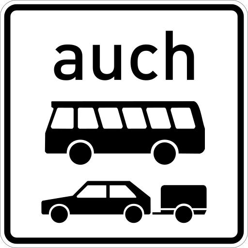 Zeichen 1060-32 erweiternde Zusatzzeichen neue Variante