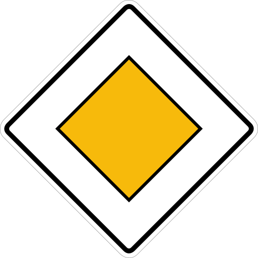 Zeichen 306 Vorfahrtstraße