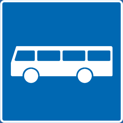 Skilt 508.1 Kollektivfelt