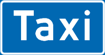 Skilt 514 Holdeplass for drosje