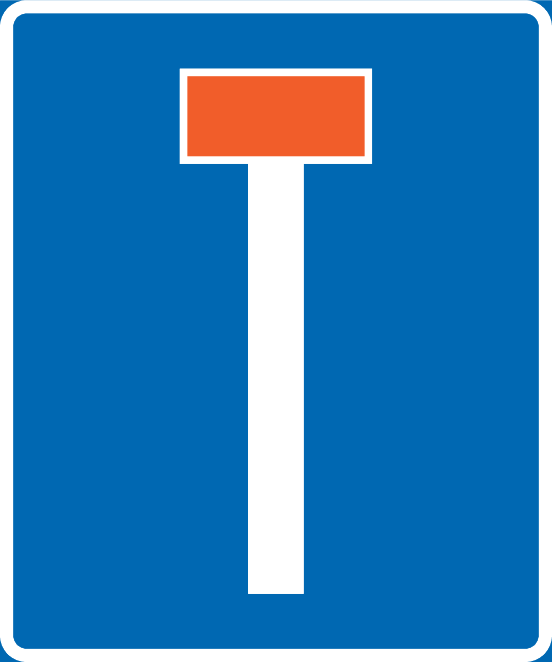 Skilt 527.1 Blindveg