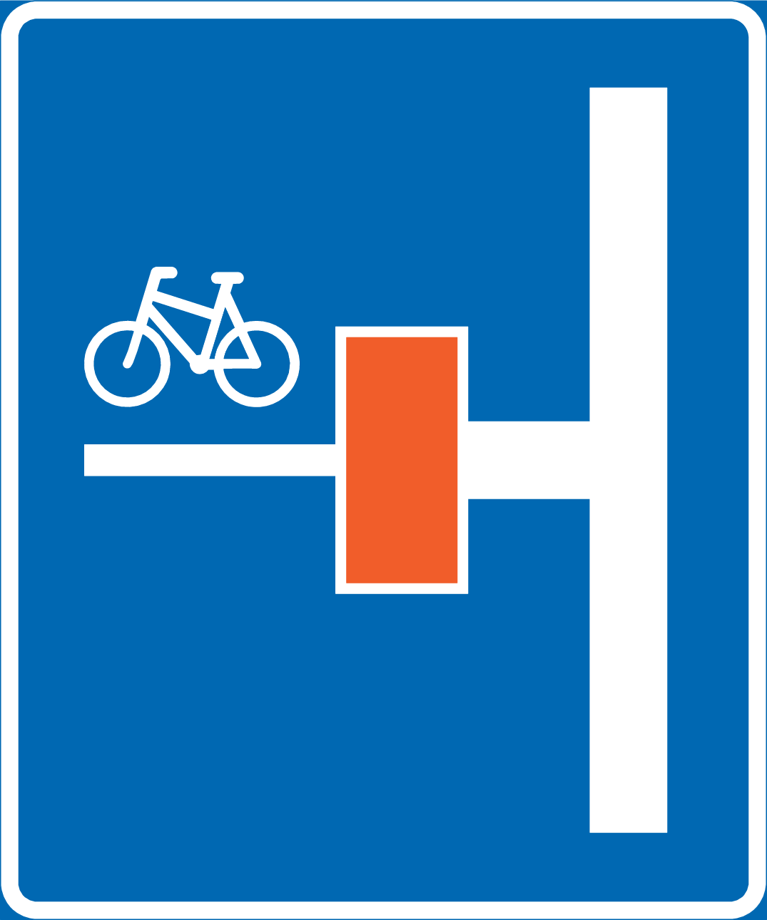 Skilt 527.4 Blindveg