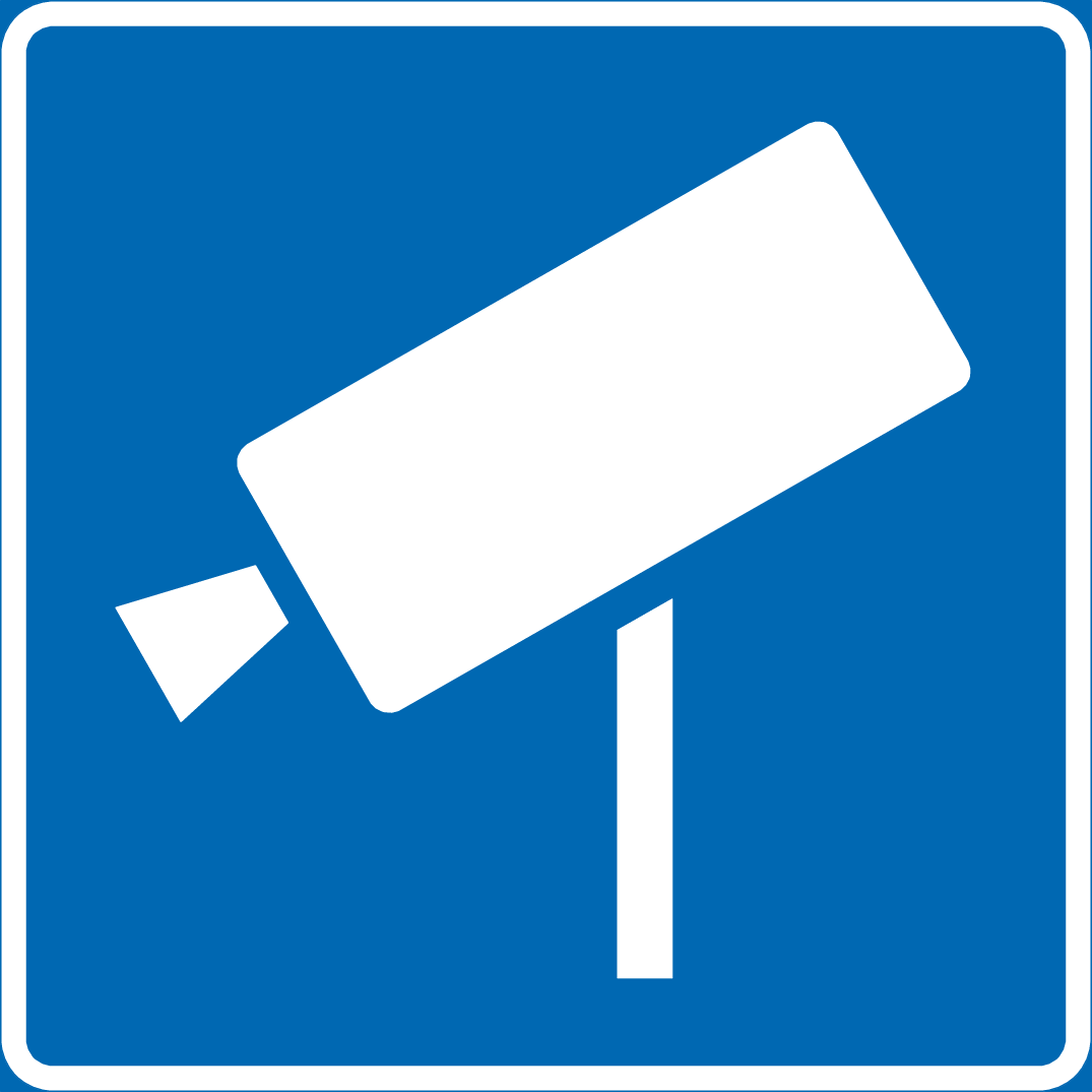 Skilt 558 Videokontroll/-overvåking