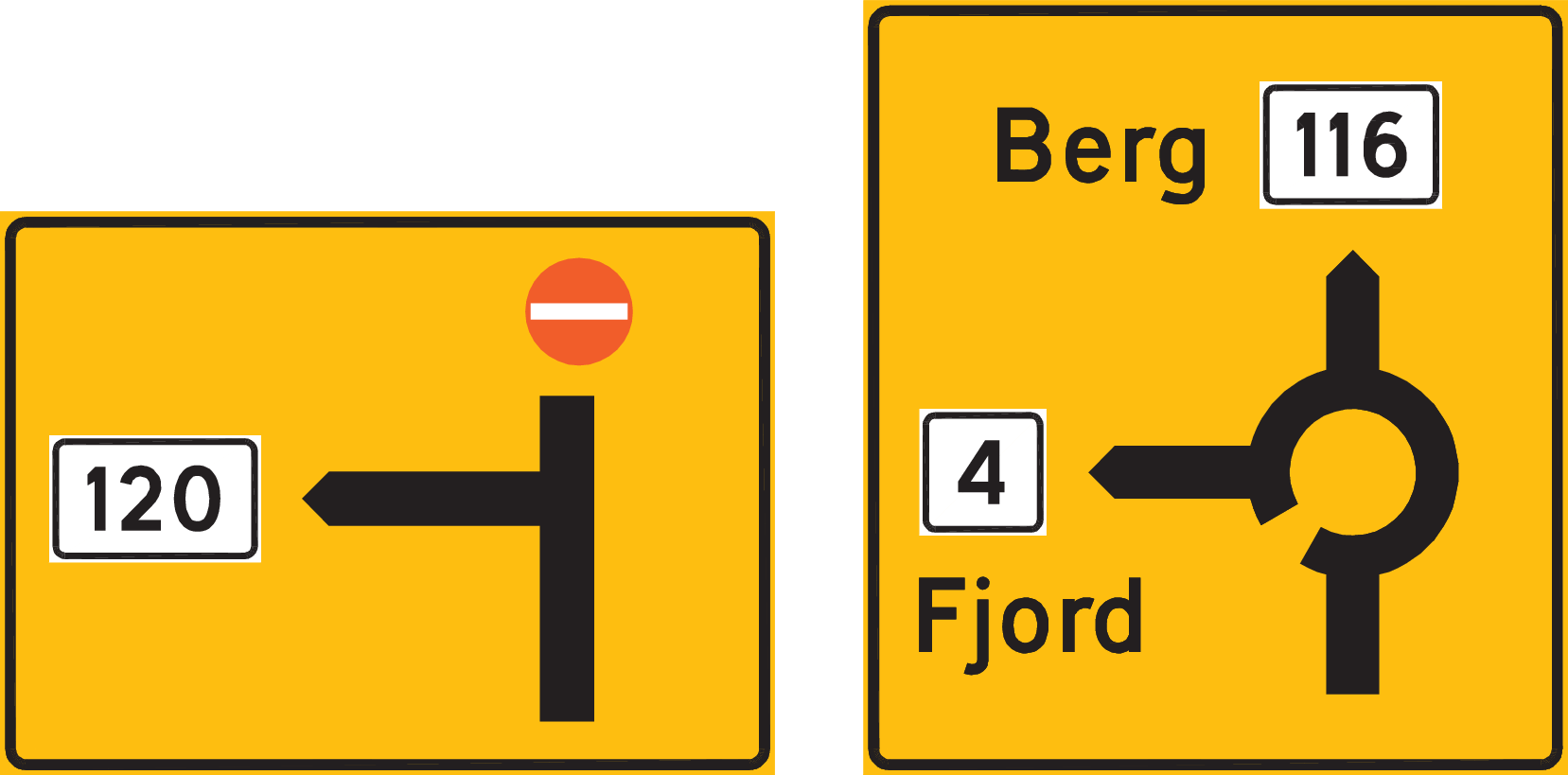 Skilt 703 Diagramorienteringstavle
