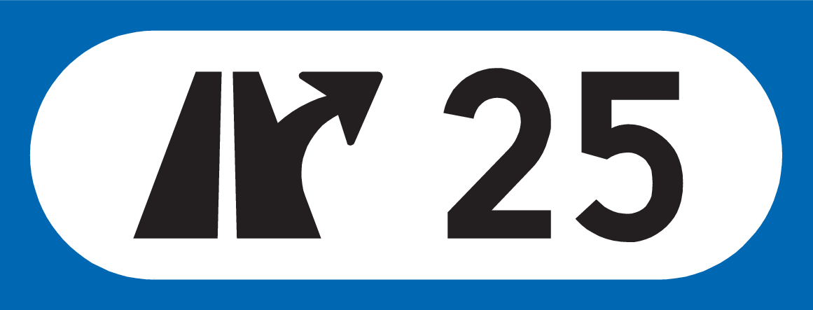 Skilt 723.71 Vegruteskilt