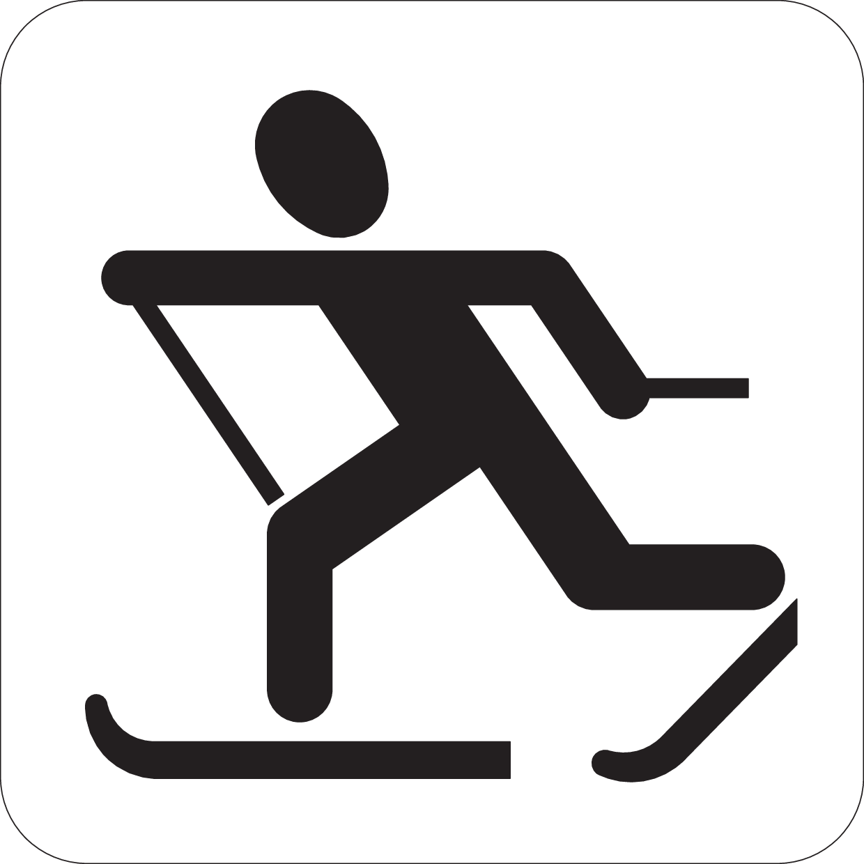 Skilt 790.32 Skistadion
