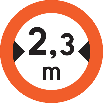 Skilt 312 Breddegrense