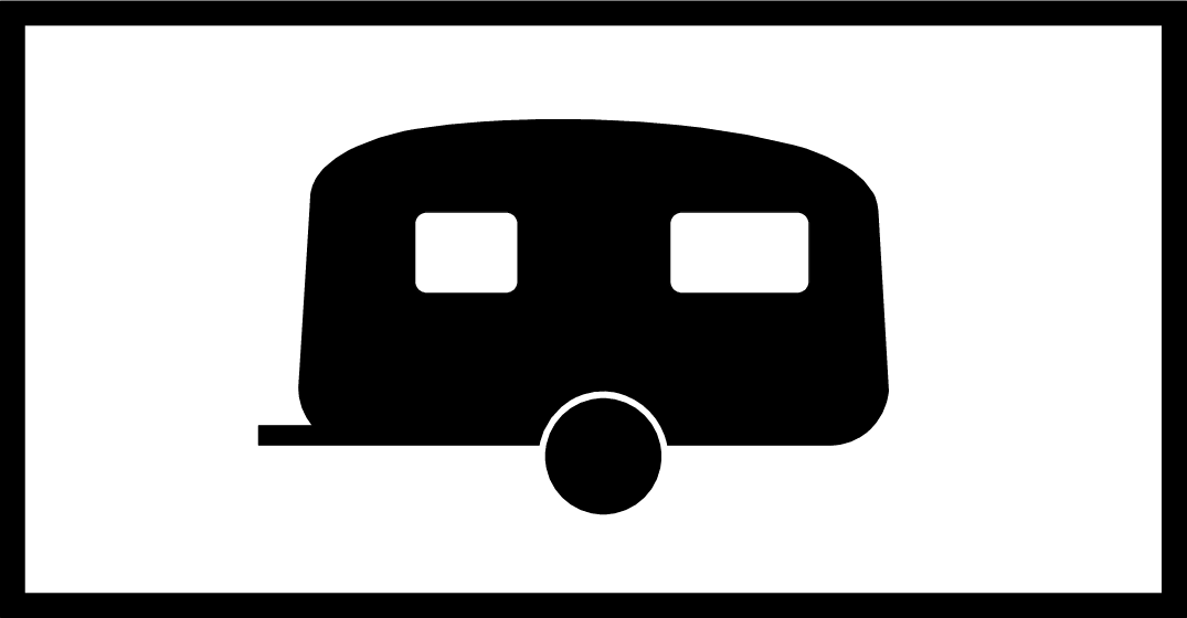 Skilt 807.5 Tilhenger særskilt innredet til campingbruk, samt eventuell trekkvogn
