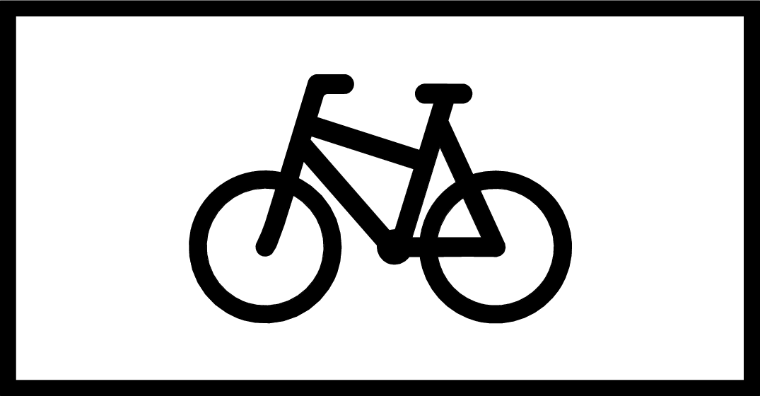 Skilt 807.6 Sykkel og liten elektrisk motorvogn