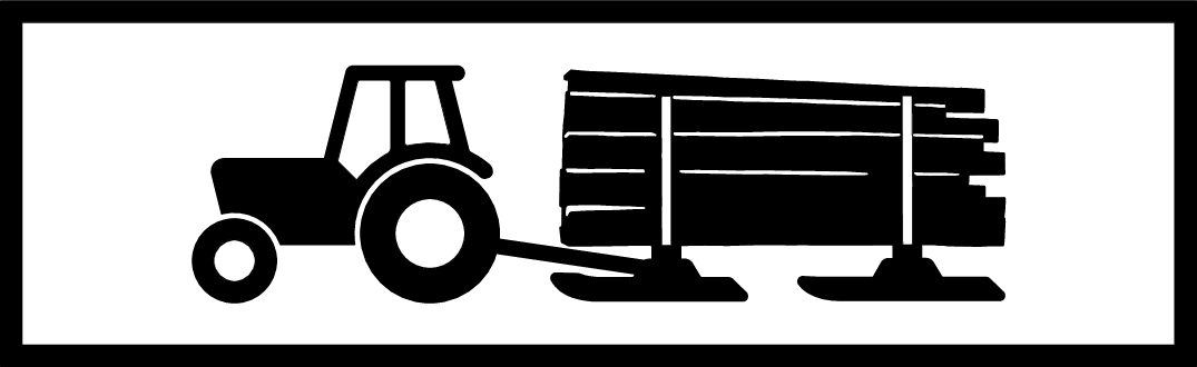 Skilt 816 Kryssende tømmertransport