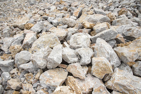 Caliza mineral Guatemala Tercerón construcción agroquímicos vidrio fundición