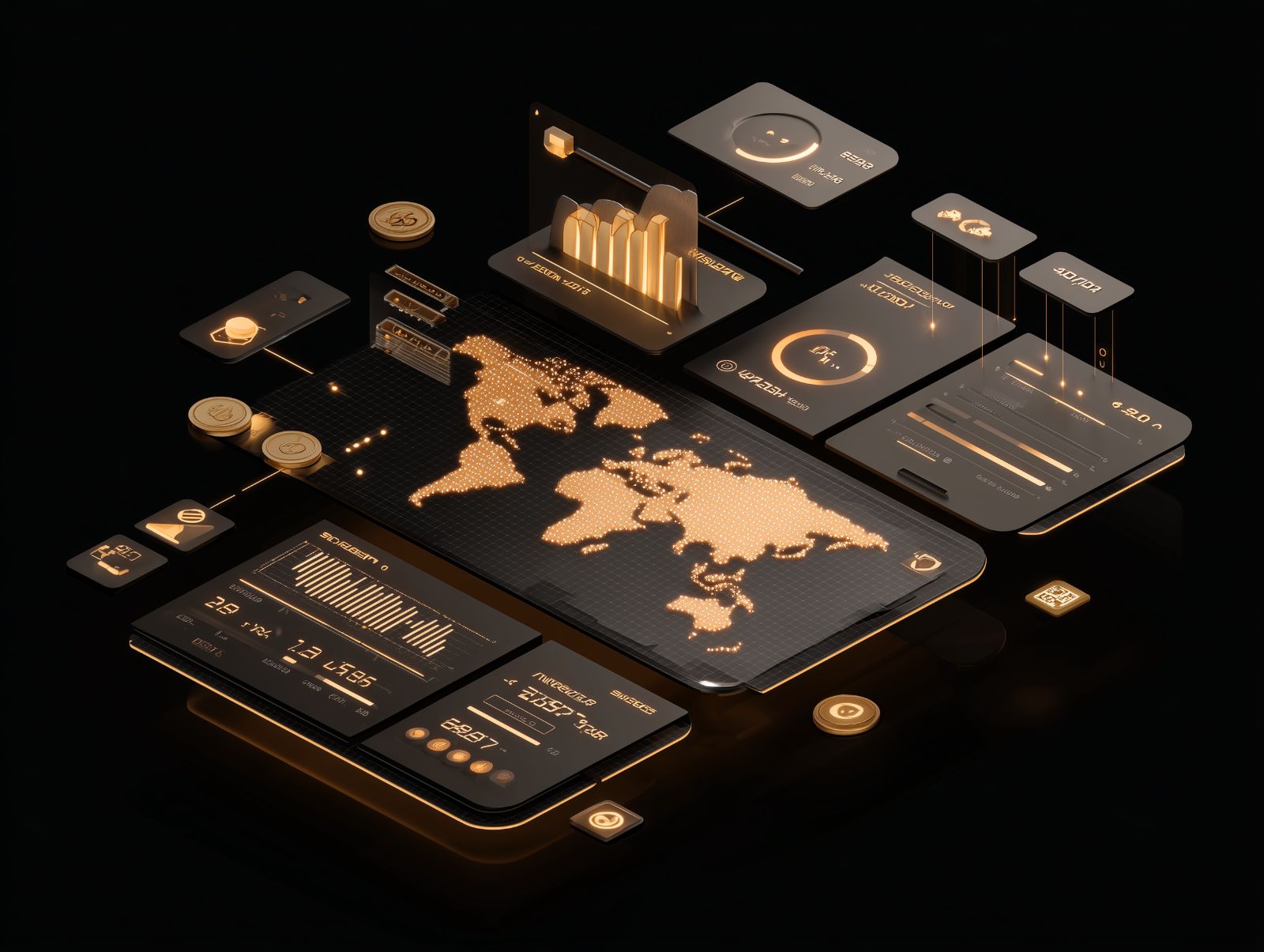 Abstract digital neural network and blockchain mesh connectivity