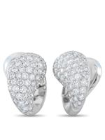CARTIER LE YIN ET LE YANG 18K  GOLD DIAMOND CLIP-ON EARRINGS