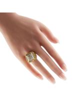 DAVID WEBB 18K  GOLD 1.15CT DIAMOND RING