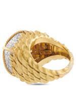 DAVID WEBB 18K  GOLD 1.15CT DIAMOND RING