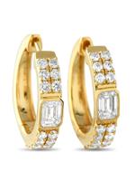 LB EXCLUSIVE 18K  GOLD 1.60CT DIAMOND EARRINGS