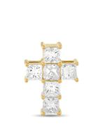 LB EXCLUSIVE 18K  GOLD 2.40CT DIAMOND CROSS PENDANT