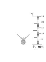 LB EXCLUSIVE 14K  GOLD 0.11CT DIAMOND NECKLACE