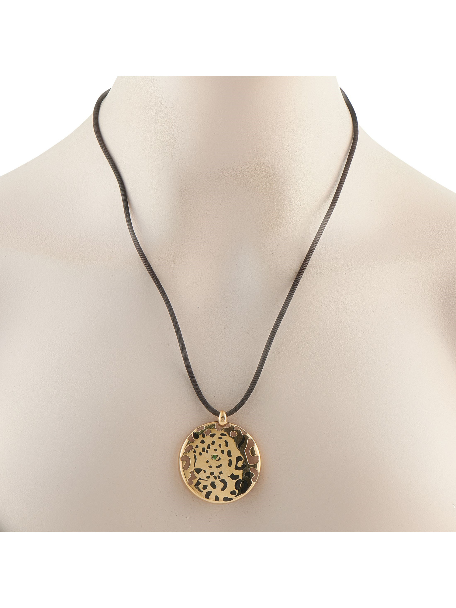 CARTIER PANTHERE 18K  GOLD NECKLACE PIC-1