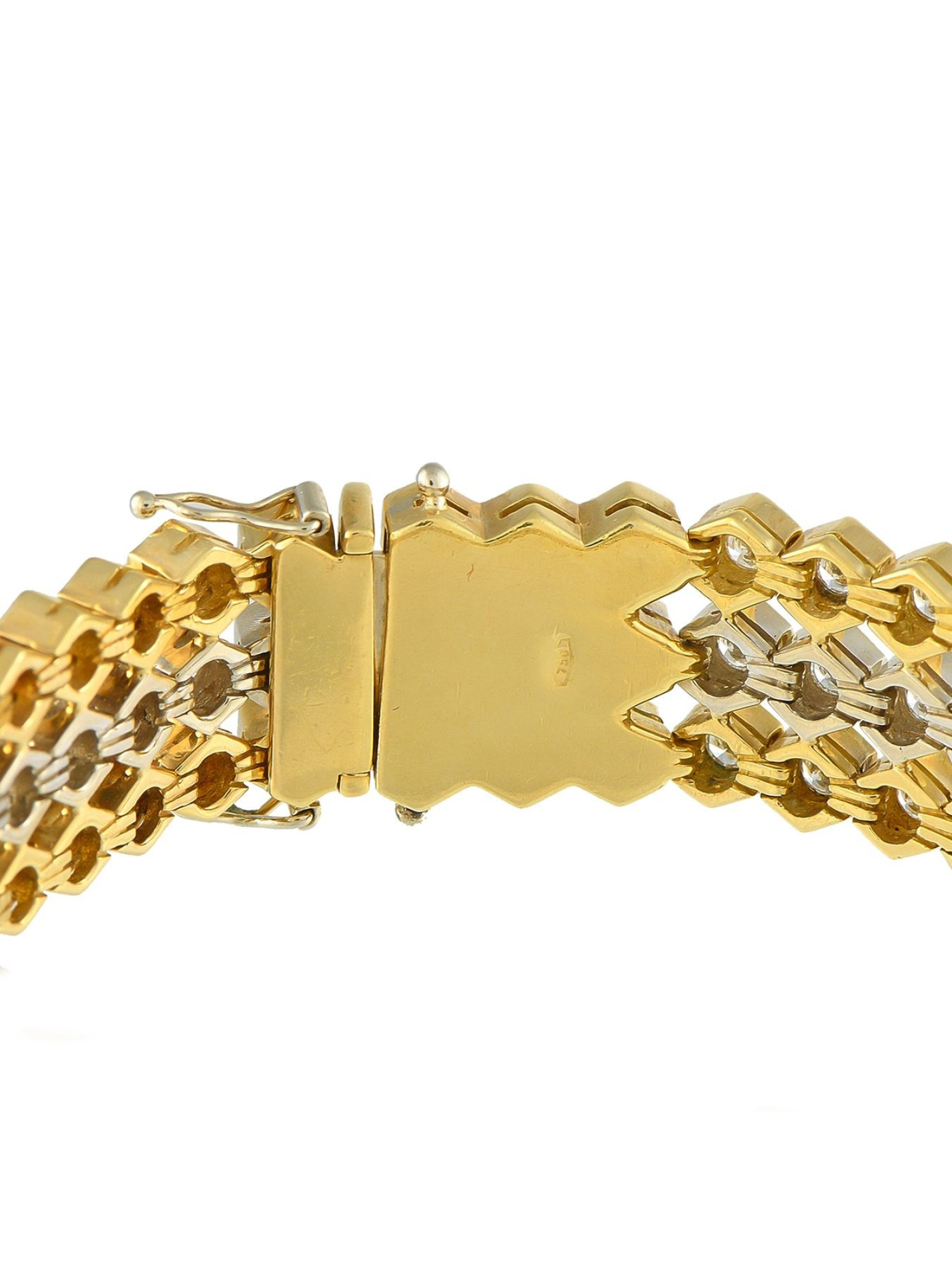 LB EXCLUSIVE 18K  AND  GOLD 9.50CT DIAMOND BRACELET PIC-2