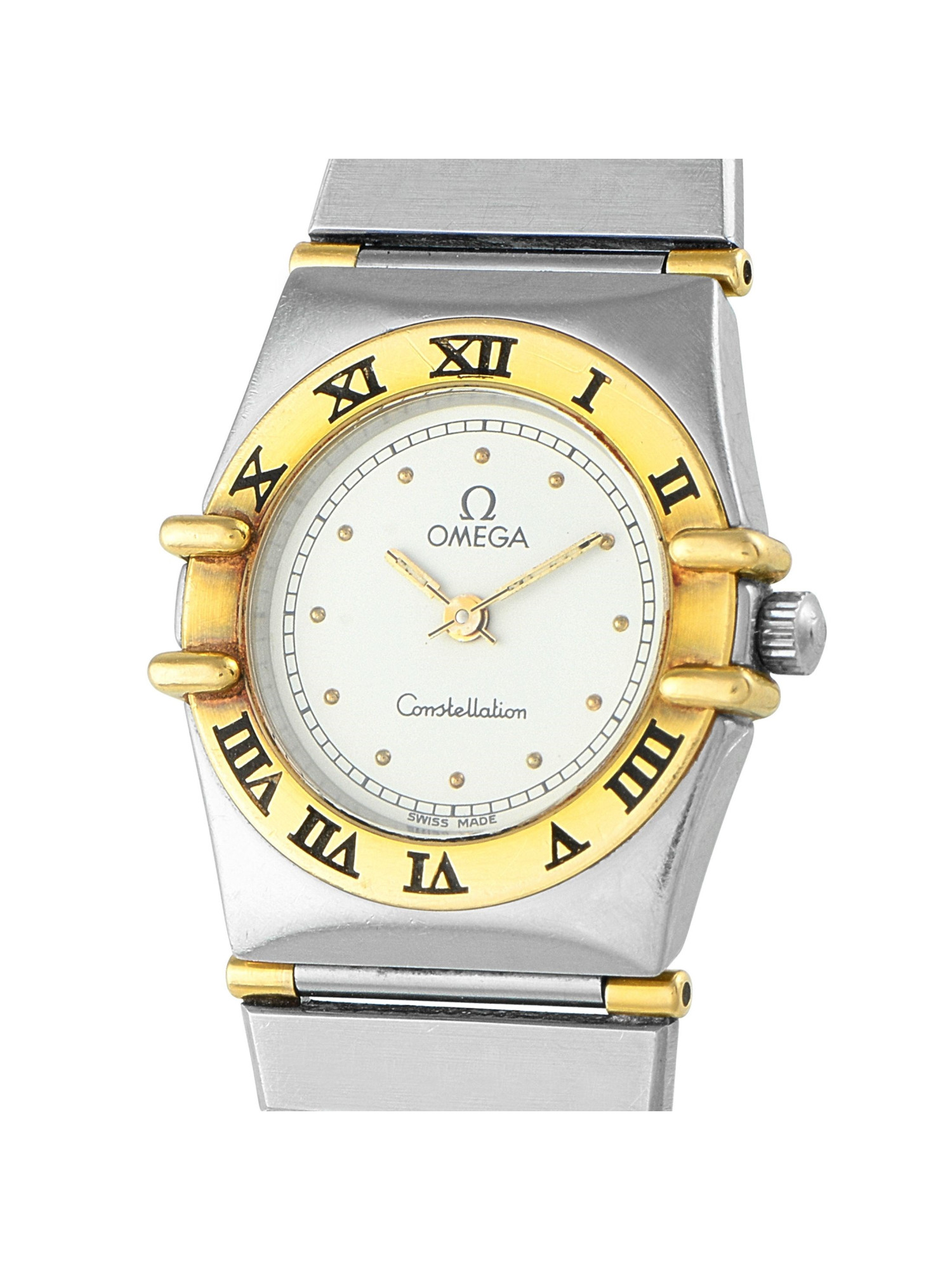OMEGA CONSTELLATION  DIAL TWO TONE LADIES WATCH PIC-1