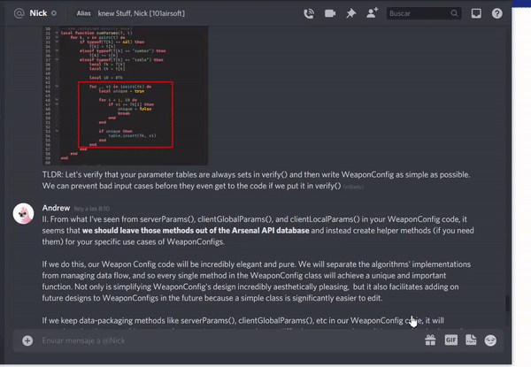 SpammingNickWithDesignChoices.gif