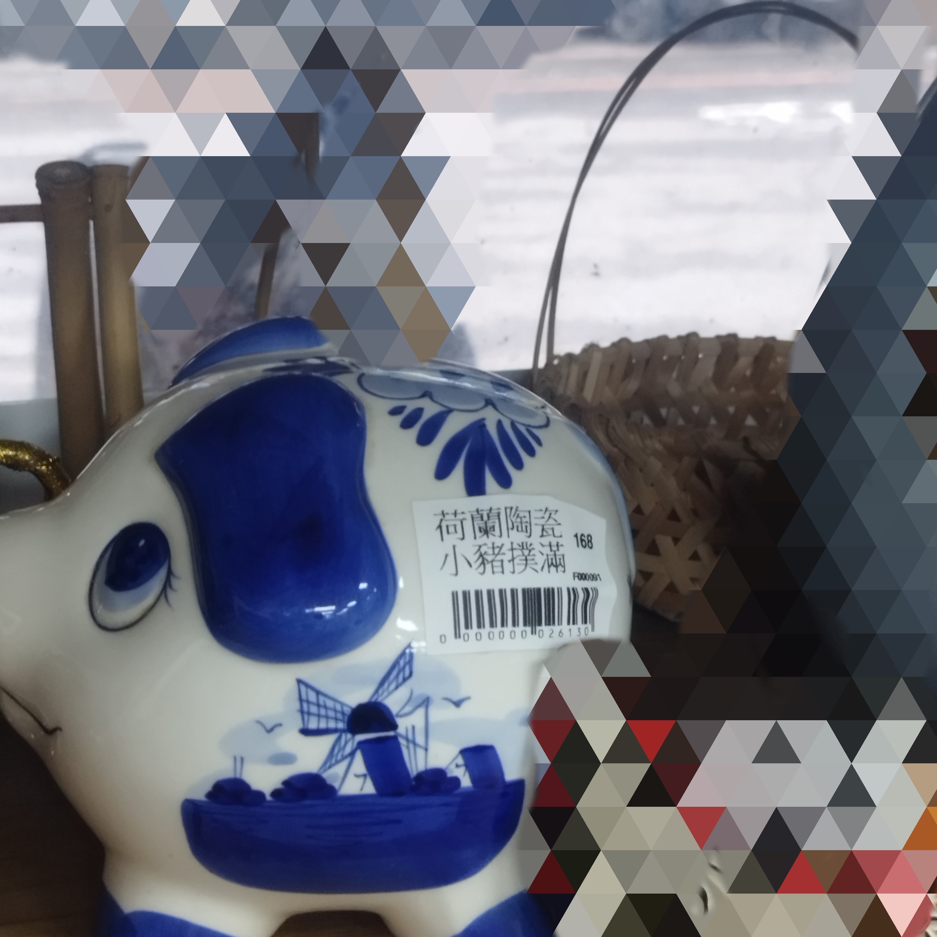 荷蘭陶瓷小豬撲滿
