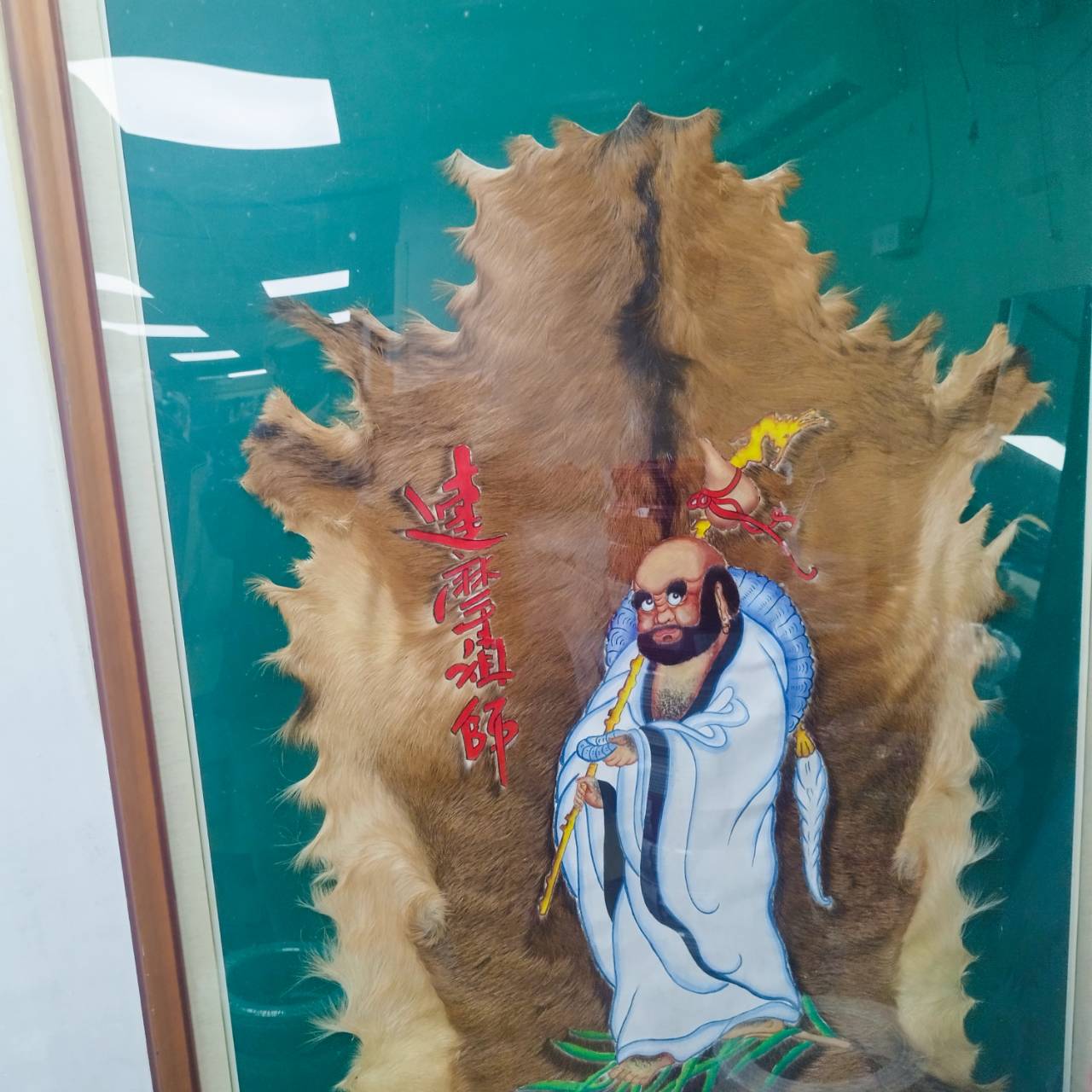 達摩掛壁板畫